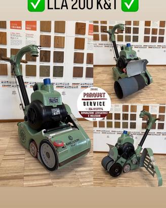 Levigatrice per parquet LLA200 KT KUNZLE E TASIN