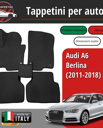 Tappetini per auto Audi A6 (2011-2018)