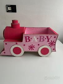 Splendido contenitore per bomboniere battesimo