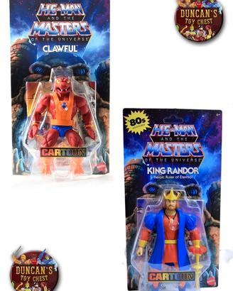 Masters Of The Universe Origins King Randor e Claw