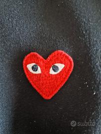 comme des garcons felpa nera 