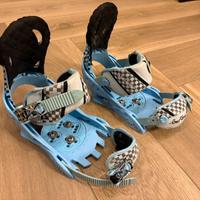 Attacco snowboard burton stletto donna taglia M