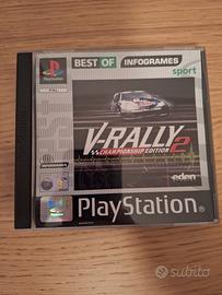 V- Rally 2 - PlayStation 1 - Championship Edition