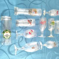 Lotto bicchieri birra da collezione nuovi 47pz