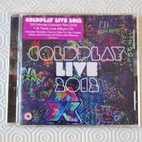 COLDPLAY LIVE 2012 CD+DVD aperto usato pochissimo
