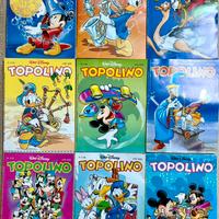 Lotto 9 riviste Topolino 1996: dal 2131 al 2139