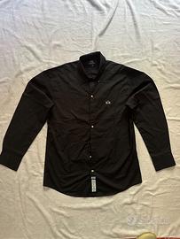 Camicia La Martina uomo nera taglia M – Elegante s