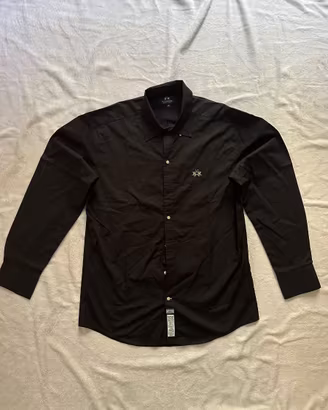 Camicia La Martina uomo nera taglia M – Elegante s