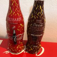 Seris 2 bottiglie Coca Cola  wrappate”Trussardi”