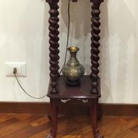 Tavolino Antico Intarsiato