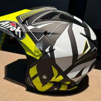 Casco Airoh Trr S Convert Giallo Opaco