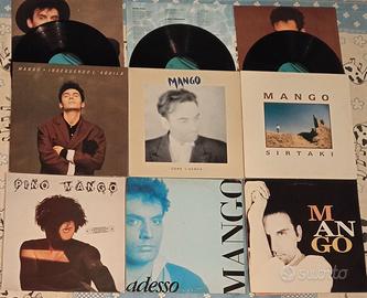 LOTTO 6 X VINILE LP PINO MANGO È PERICOLOSO SPORGE
