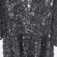 abito donna in pizzo nero 