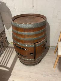 Botte di vino minibar