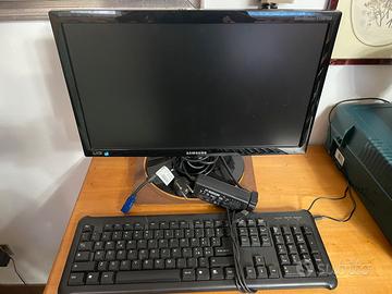 Monitor Samsung + tastiera