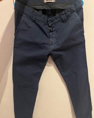Pantaloni Chino Imperial Blu Navy – Taglia 44