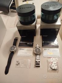 Orologi cronografo Sector collezione 240 (2pz)