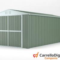 Box garage auto in Acciaio 327x611 19mq verde