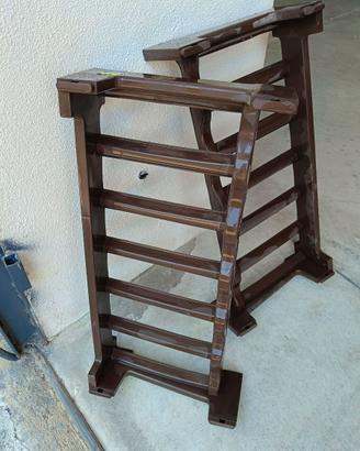 Porta bottiglie in plastica dura