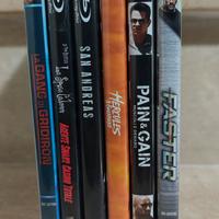 6 Blu-ray dwayne Johnson the rock film vari