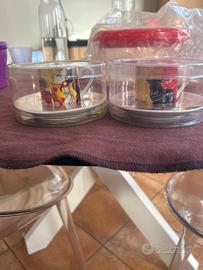 Set  2 tazzine caffè con piattino tema Spagna