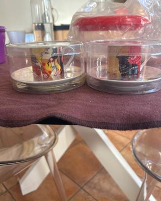 Set  2 tazzine caffè con piattino tema Spagna