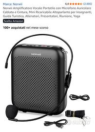Amplificatore Vocale Portatile Norwii