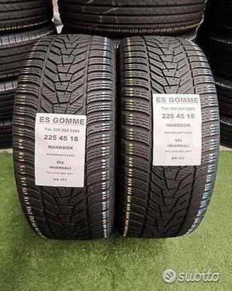 2 gomme 225 45 18 HANKOOK INV RIF473