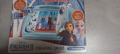Frozen II travel quiz Sapientino