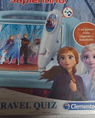 Frozen II travel quiz Sapientino