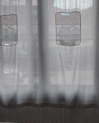 tenda con inserti all uncinetto