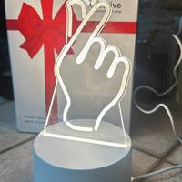 Lampada a cuore san valentino