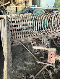 Rastrellone fieno + voltafieno antico