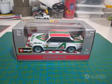 modellino 1/43 burago Fiat 131 Abarth rally alital