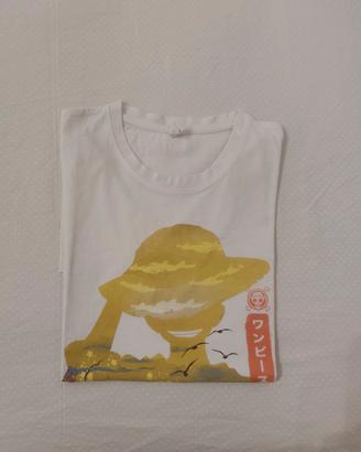 t-shirt maglia uomo ragazzo maglietta One piece