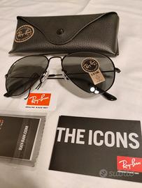 Rayban Aviator neri