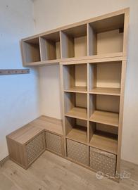 Ikea Kallax libreria, scaffale