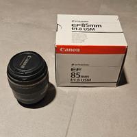 Canon obbiettivo ULTRASONIC EF 85 mm f/1.8 USM