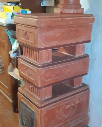 Stufa in cotto originale