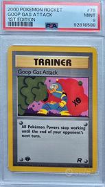 carte pokemon goop gas attacco psa9