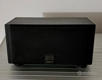 Diffusore cassa altoparlante System Audio 1000 AV