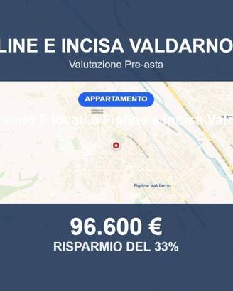 Immobile in asta di 78 m² a Figline e Incisa Valda