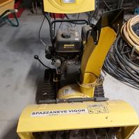spazzaneve vigor cingolato 11 hp