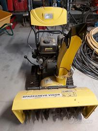spazzaneve vigor cingolato 11 hp