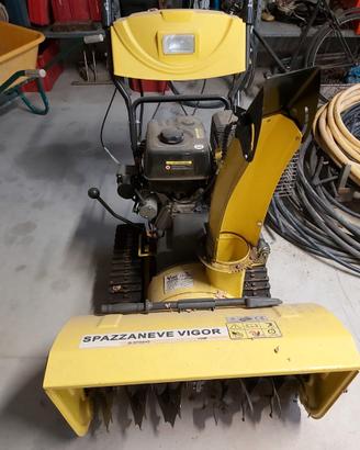 spazzaneve vigor cingolato 11 hp