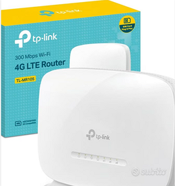 TP-Link TL-MR105 Cat4 Router wifi  4G  porta SIM