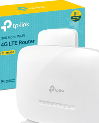 TP-Link TL-MR105 Cat4 Router wifi  4G  porta SIM