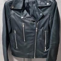 Giacca in Vera Pelle Marchio Zara 