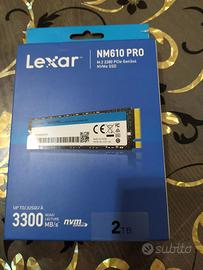 Lexar NM610PRO SSD 2TB, M.2 2280 NVMe - NUOVO