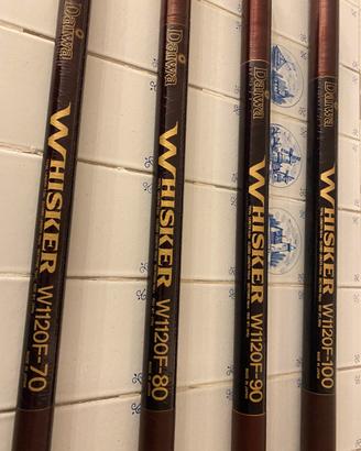 DAIWA WHISKER KEVLAR mt.7-8-9-10 prezzi in des